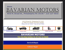 Tablet Screenshot of bavarianmotors.net